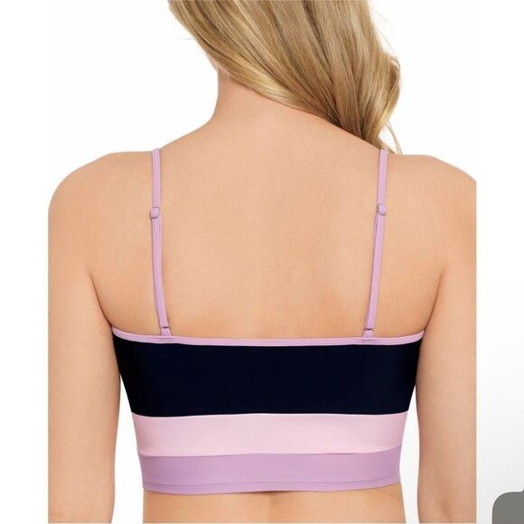 Salt + Cove Color Block Banded High Waist Bikini 2 Piece Swimsuit Size S/XS NEW - Picture 4 of 10